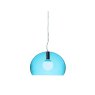 Fly by Ferruccio Laviani Small Petrol Blue Lamp