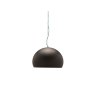 Fly by Ferruccio Laviani Small Varnished Brown Lamp