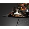 Glossy by Antonio Citterio Oval Black Glass Table Glossy by Antonio Citterio Oval Black Glass Table