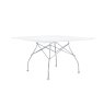 Kartell Glossy by Antonio Citterio White Square Table Kartell Glossy by Antonio Citterio White Square Table