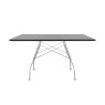 Glossy by Antonio Citterio Black Square Table