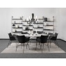 Khan by Philippe Starck Black Chandelier Khan by Philippe Starck Black Chandelier