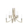 Khan by Philippe Starck Polished Metal Chandelier