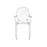 Louis Ghost by Philippe Starck Crystal Chair Louis Ghost by Philippe Starck Crystal Chair