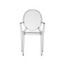 Louis Ghost by Philippe Starck Light Smoke Chair Louis Ghost by Philippe Starck Light Smoke Chair