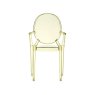 Kartell Louis Ghost by Philippe Starck Straw Yellow Chair Kartell Louis Ghost by Philippe Starck Straw Yellow Chair