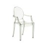 Louis Ghost by Philippe Starck Crystal Green Chair Louis Ghost by Philippe Starck Crystal Green Chair