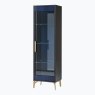 Alf Italia Aquanette Dining 1 Door Left Curio Cabinet Alf Italia Aquanette Dining 1 Door Left Curio Cabinet