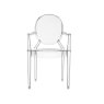 LouLou Ghost by Philippe Starck Crystal Child Chair LouLou Ghost by Philippe Starck Crystal Child Chair