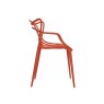 Masters by Phillippe Starck Chair Orange Rust Masters by Phillippe Starck Chair Orange Rust