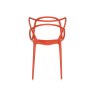 Masters by Phillippe Starck Chair Orange Rust Masters by Phillippe Starck Chair Orange Rust