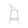 Masters by Phillippe Starck Stool H.65 White Masters by Phillippe Starck Stool H.65 White