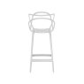 Masters by Phillippe Starck Stool H.65 White Masters by Phillippe Starck Stool H.65 White