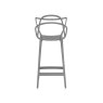 Masters by Phillippe Starck Stool H.65 Grey Masters by Phillippe Starck Stool H.65 Grey