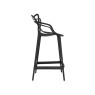 Masters by Phillippe Starck Stool H.65 Black Masters by Phillippe Starck Stool H.65 Black