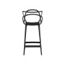 Masters by Phillippe Starck Stool H.65 Black Masters by Phillippe Starck Stool H.65 Black