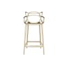 Masters by Phillippe Starck Stool H.65 Gold Metallic Masters by Phillippe Starck Stool H.65 Gold Metallic