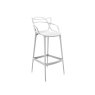 Masters by Phillippe Starck Stool H.75 White Masters by Phillippe Starck Stool H.75 White