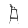 Masters by Phillippe Starck Stool H.75 Black Masters by Phillippe Starck Stool H.75 Black