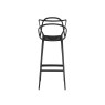 Masters by Phillippe Starck Stool H.75 Black Masters by Phillippe Starck Stool H.75 Black