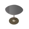 Thierry by Piero Lissoni Medium Coffee Table Grey Thierry by Piero Lissoni Medium Coffee Table Grey