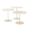 Thierry by Piero Lissoni Trio Coffee Tables White Thierry by Piero Lissoni Trio Coffee Tables White