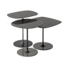 Thierry by Piero Lissoni Trio Coffee Tables Black