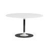 Thierry by Piero Lissoni Round Dining Table White