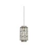 Sostrene Antique Bronze & Glass Hanging Lamp