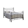 Laura 46 Double Crystal Finials Bedframe Laura 46 Double Crystal Finials Bedframe