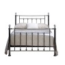 Laura 46 Double Crystal Finials Bedframe Laura 46 Double Crystal Finials Bedframe