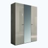 Alf Italia Cyndia Bedroom 3 Door Wardrobe With Mirror