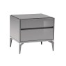 Gray Bedroom Dresser, 2 Night Stands, Mirror & Bed Gray Bedroom Dresser, 2 Night Stands, Mirror & Bed