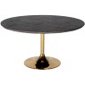 Savoy Gold Round Dining Table