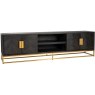 Savoy Gold 220cm 4 Door TV Unit Savoy Gold 220cm 4 Door TV Unit