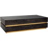 Savoy Gold Rectangular Block Coffee Table