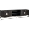 Savoy Silver 220cm 4 Door TV Unit