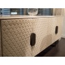 Maverick Leather Quilted Sideboard Maverick Leather Quilted Sideboard