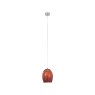 Crackle 1 Light Red Pendant Crackle 1 Light Red Pendant