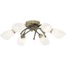 Opera Antique Brass Ceiling Light