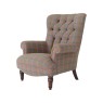 Tetrad Harris Tweed Calvay Wing Chair Tetrad Harris Tweed Calvay Wing Chair