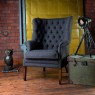 Tetrad Harris Tweed Mackenzie Wing Chair Tetrad Harris Tweed Mackenzie Wing Chair