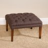 Tetrad Harris Tweed Mackenzie Buttoned Stool Tetrad Harris Tweed Mackenzie Buttoned Stool