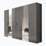 Sotomura Bedroom 6 Door Mirrored Wardrobe