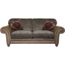 Carnegie 2 Seater Leather & Fabric Sofa - Quick Ship Carnegie 2 Seater Leather & Fabric Sofa - Quick Ship