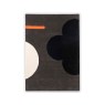 Orla Kiely Geo Flower Graphite Rug 180cm x 120cm