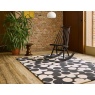 Orla Kiely Puzzle Flower Slate Rug 180cm x 120cm Orla Kiely Puzzle Flower Slate Rug 180cm x 120cm