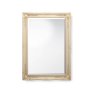 Classic Swept Frame Ornate Mirror - Ivory