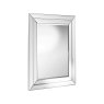 Double Angled Framed Mirror