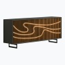 Agatone Sideboard with Lighting Agatone Sideboard with Lighting